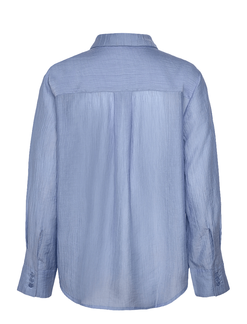 nué notes - Zuata Shirt - long-sleeved shirts - 467 sky blue - 1