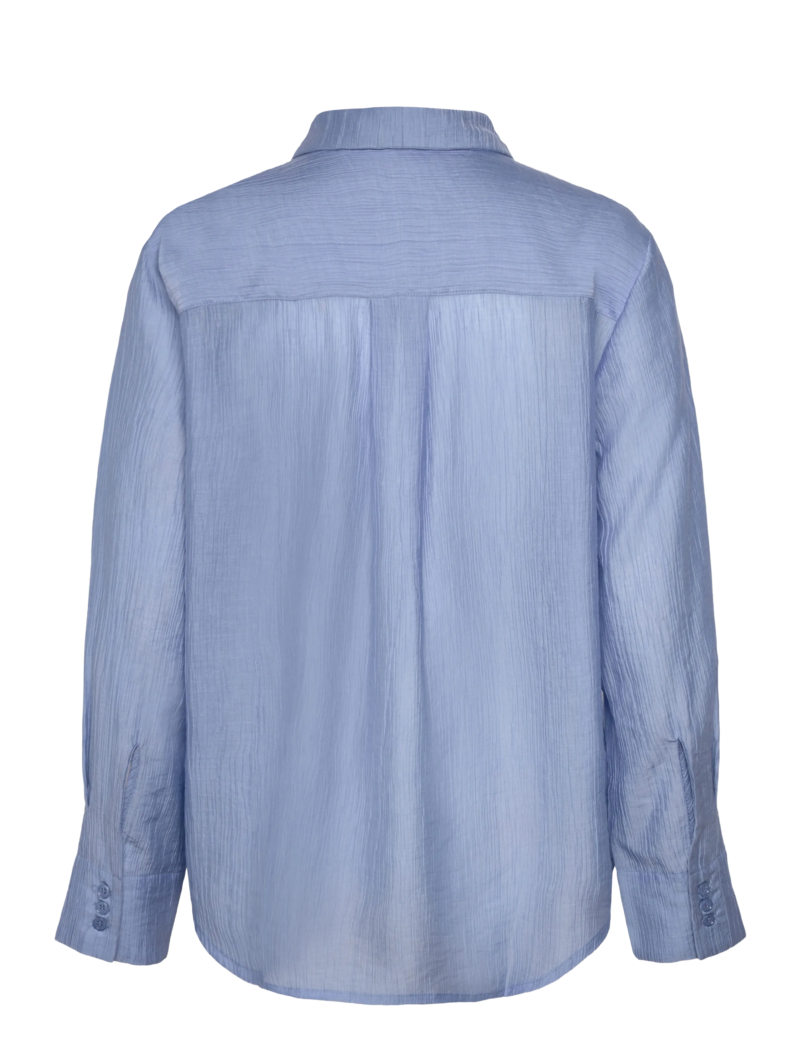 nué notes - Zuata Shirt - långärmade skjortor - 467 sky blue - 2