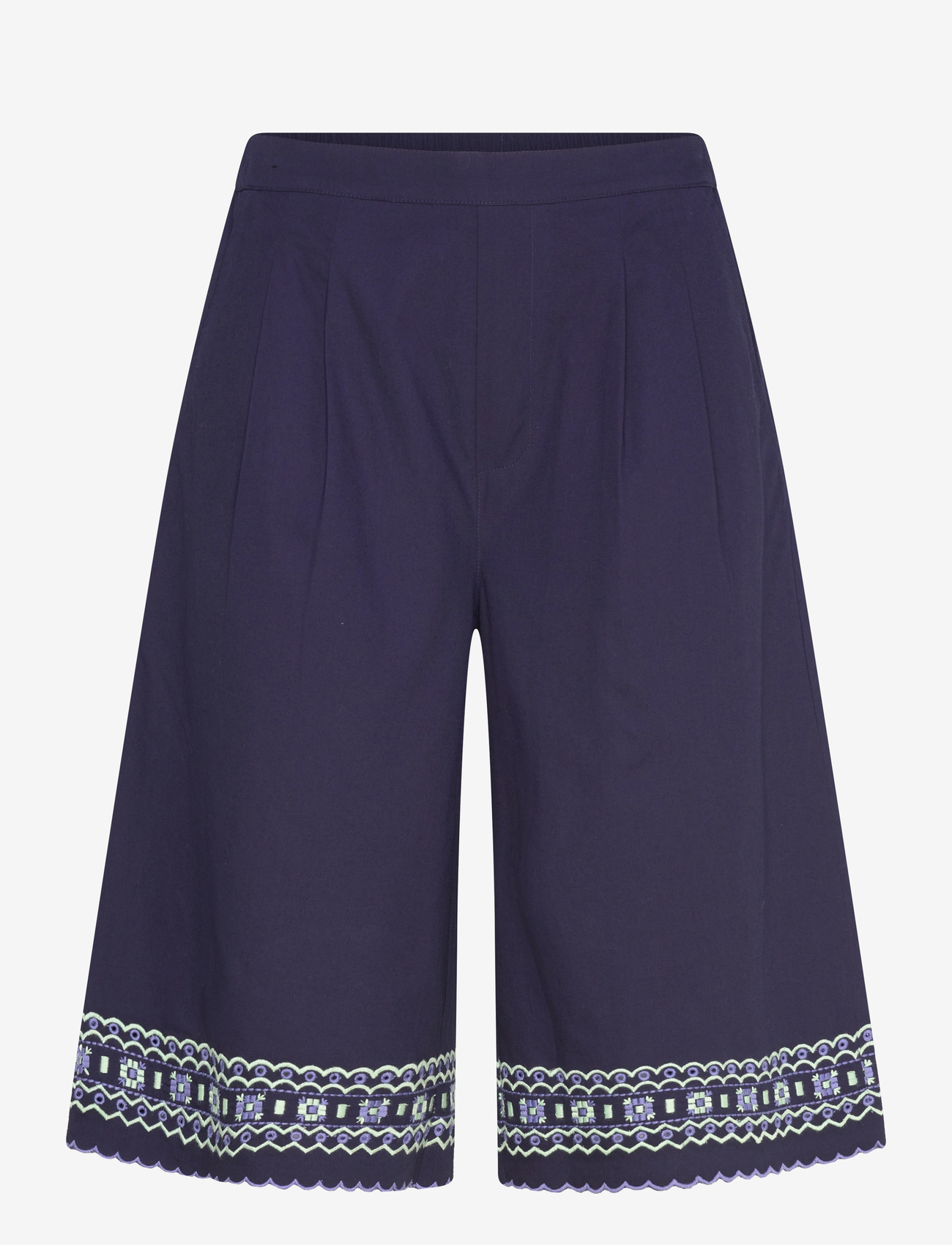nué notes - Giza Shorts - casual shorts - 499 navy - 1