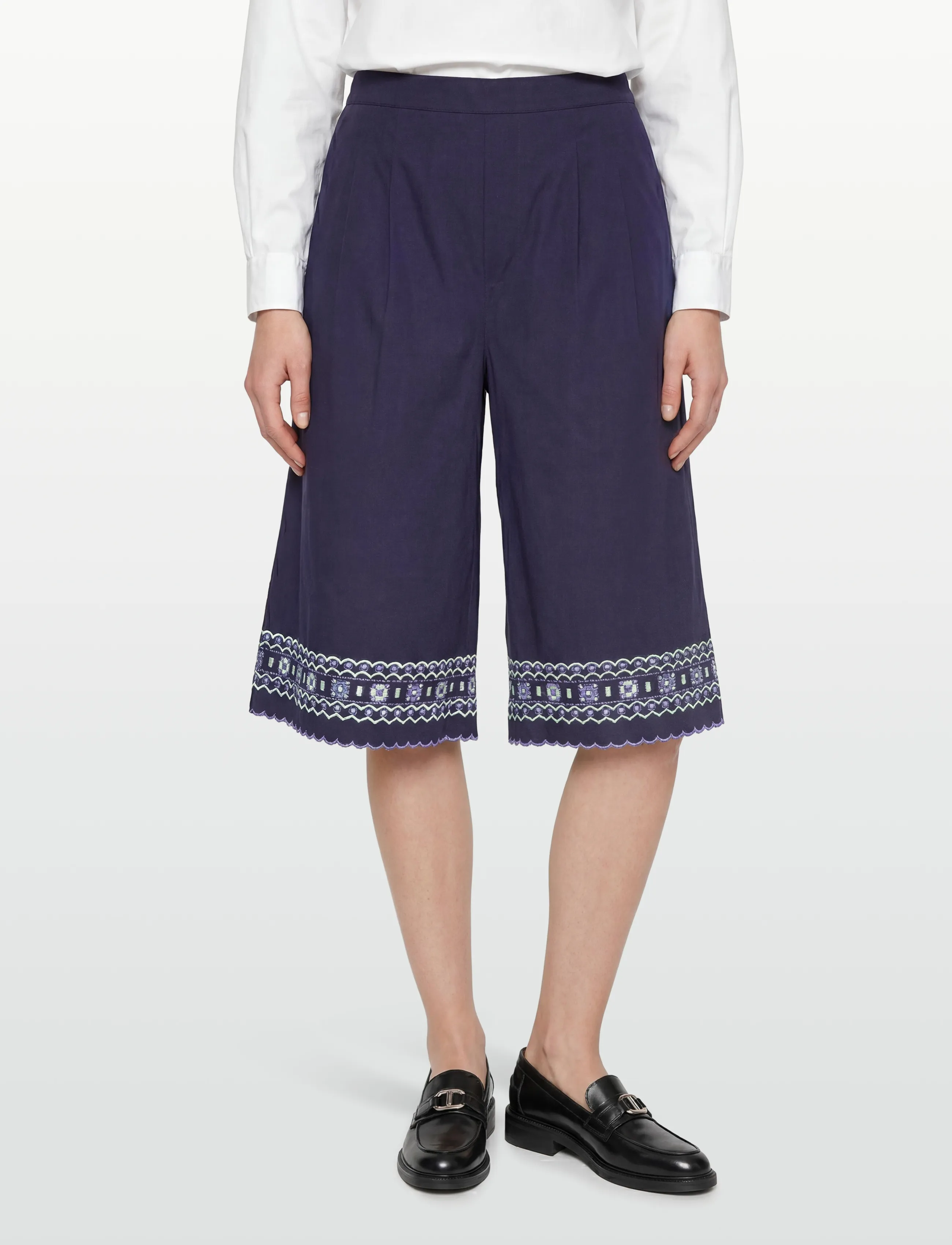 nué notes - Giza Shorts - lühikesed vabaajapüksid - 499 navy - 3