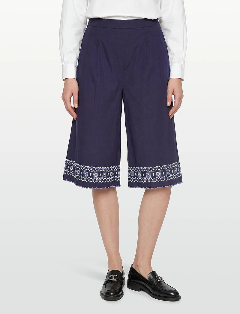 nué notes - Giza Shorts - casual shorts - 499 navy - 3