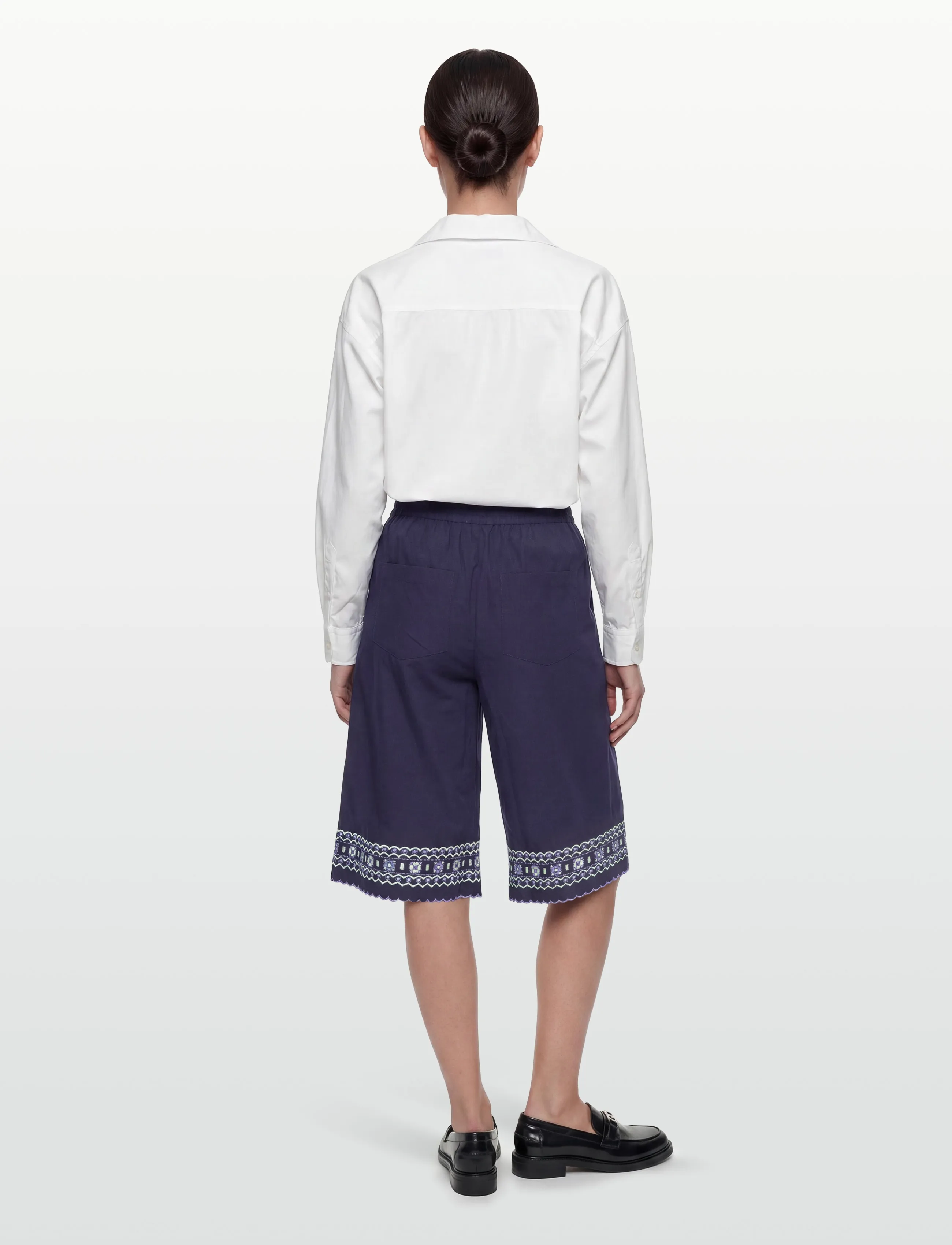 nué notes - Giza Shorts - lühikesed vabaajapüksid - 499 navy - 4