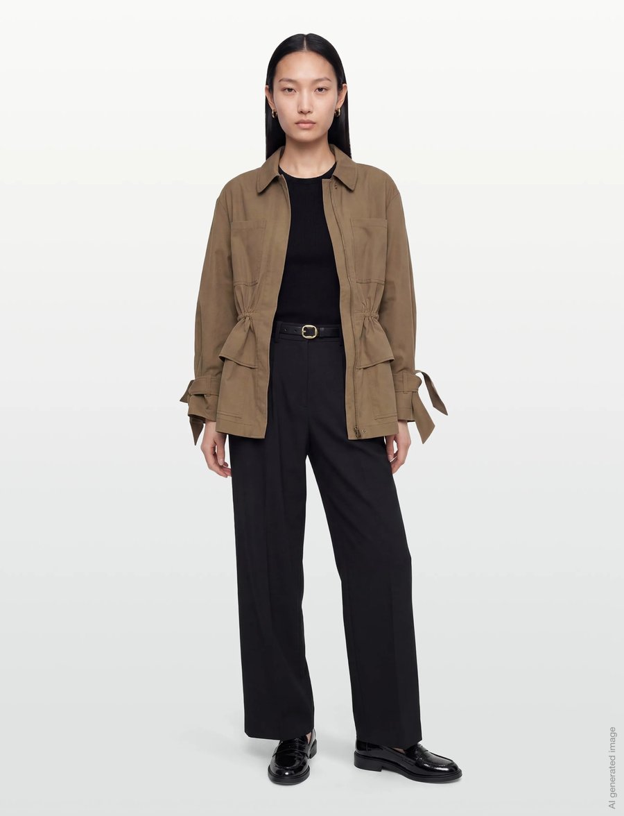 nué notes - Cypress Parka - parkas - 830 soil brown - 0