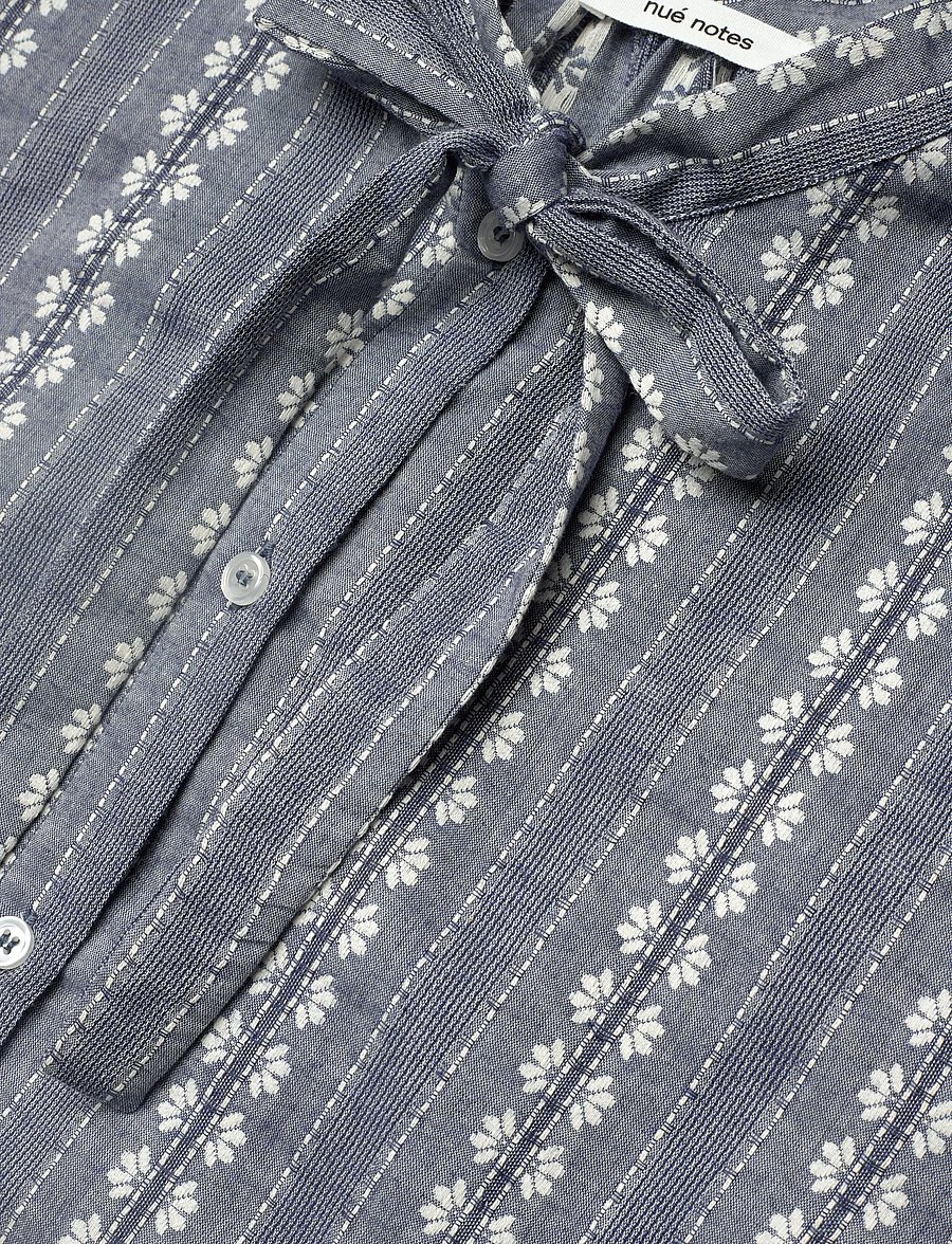 nué notes - Benicia Shirt - Ärmellose blusen - 923 chambray stripe - 5