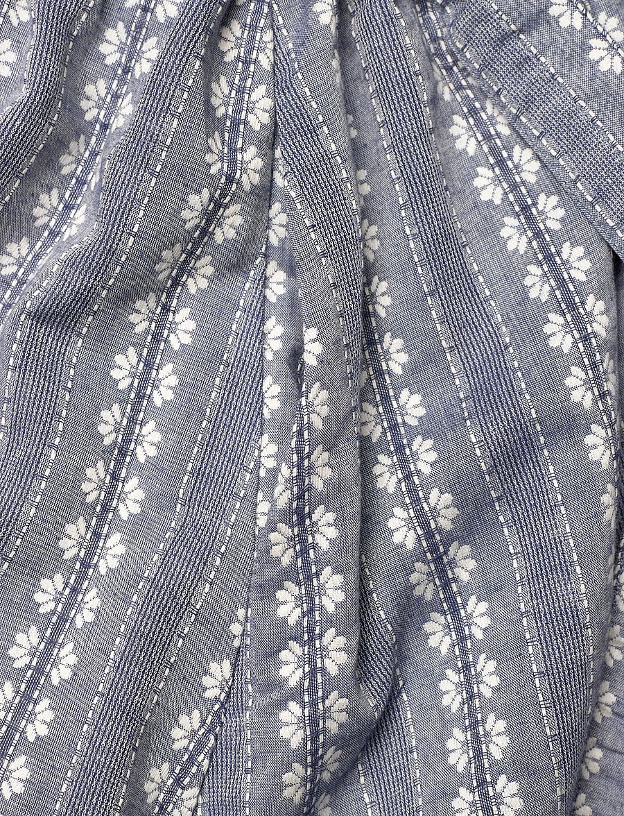 nué notes - Clayton Skirt - vidutinio ilgio sijonai - 923 chambray stripe - 5