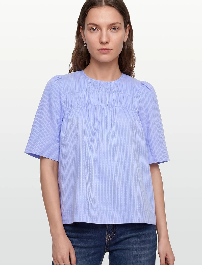 nué notes - Arezzo Blouse - kortærmede bluser - 976 damask dawn - 3