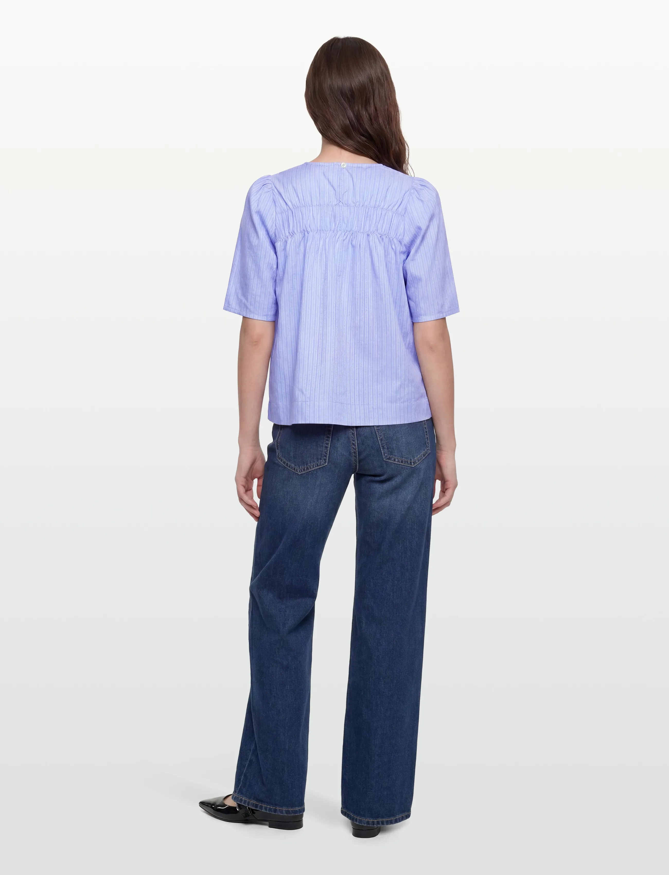 nué notes - Arezzo Blouse - lühikeste varrukatega pluusid - 976 damask dawn - 4