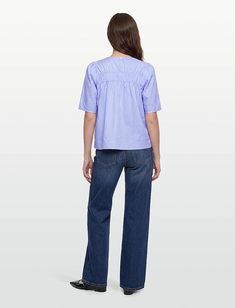 nué notes - Arezzo Blouse - kortærmede bluser - 976 damask dawn - 4
