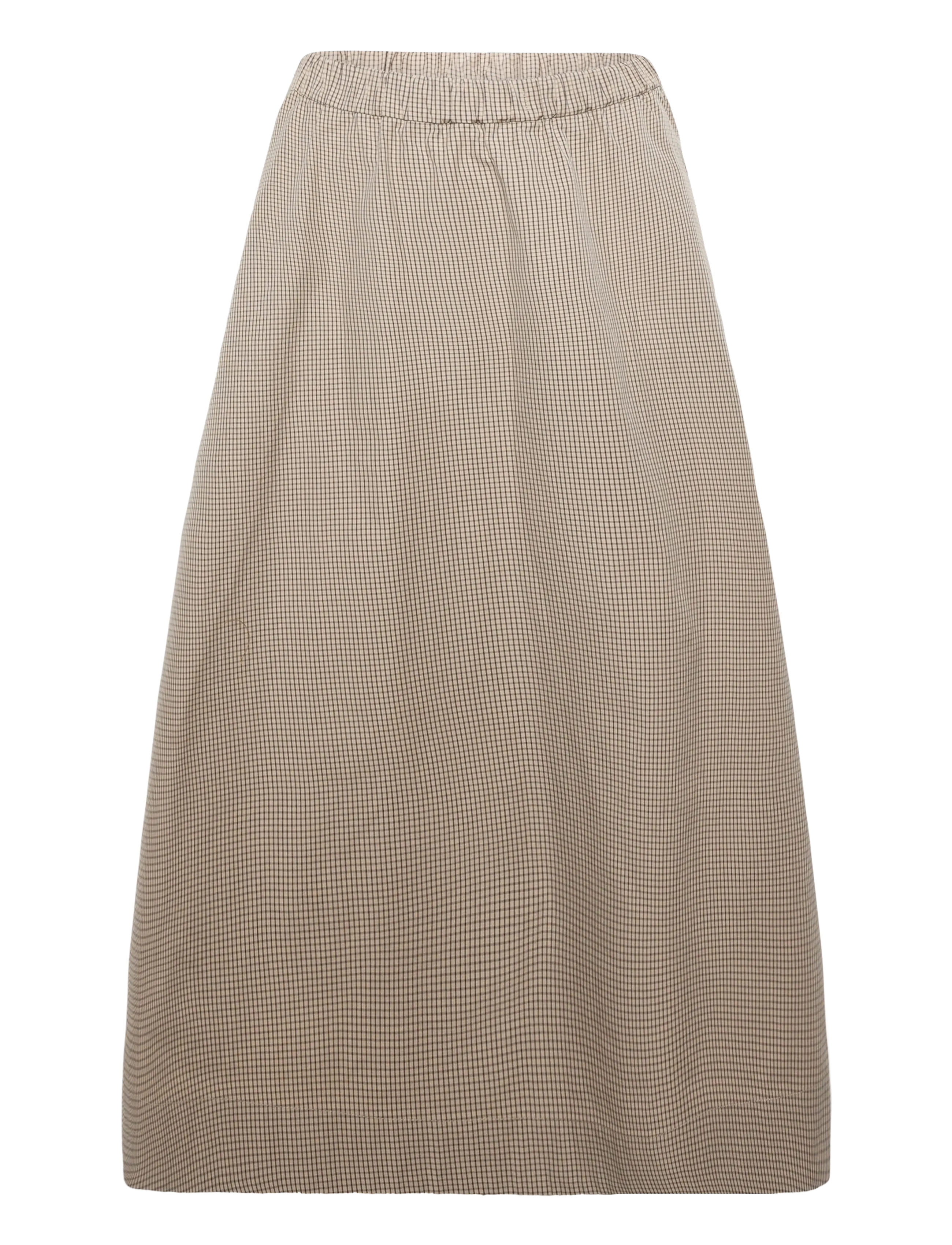 nué notes Smith Skirt - Seelikud - 187 CAMEL CHECK / beige
