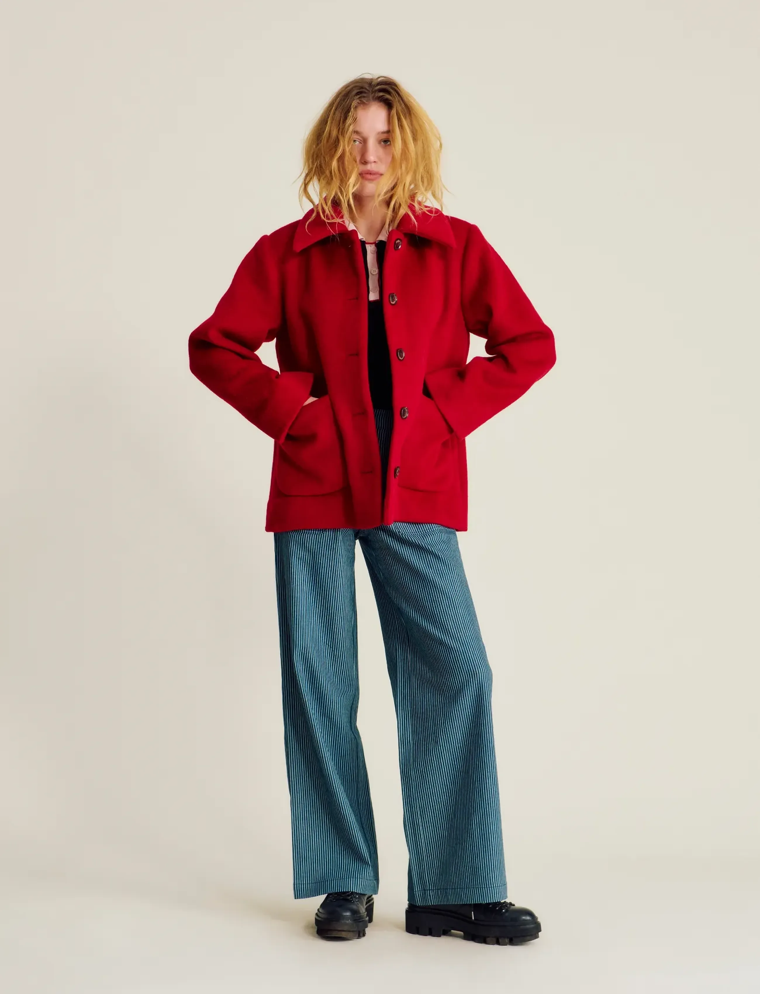 nué notes Glasgow Jacket - Jackets - 362 JESTER RED / red