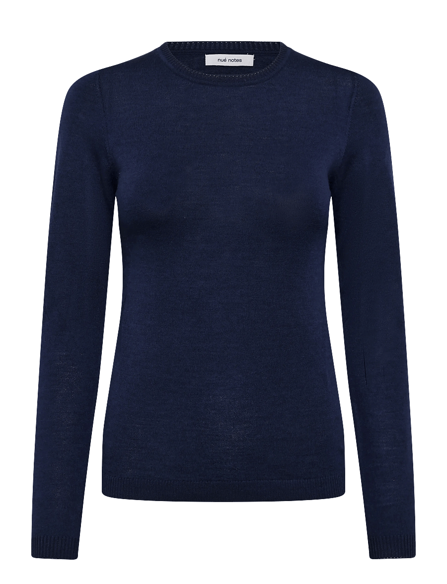 nué notes - Davis Crewneck - pullover - 499 navy - 1