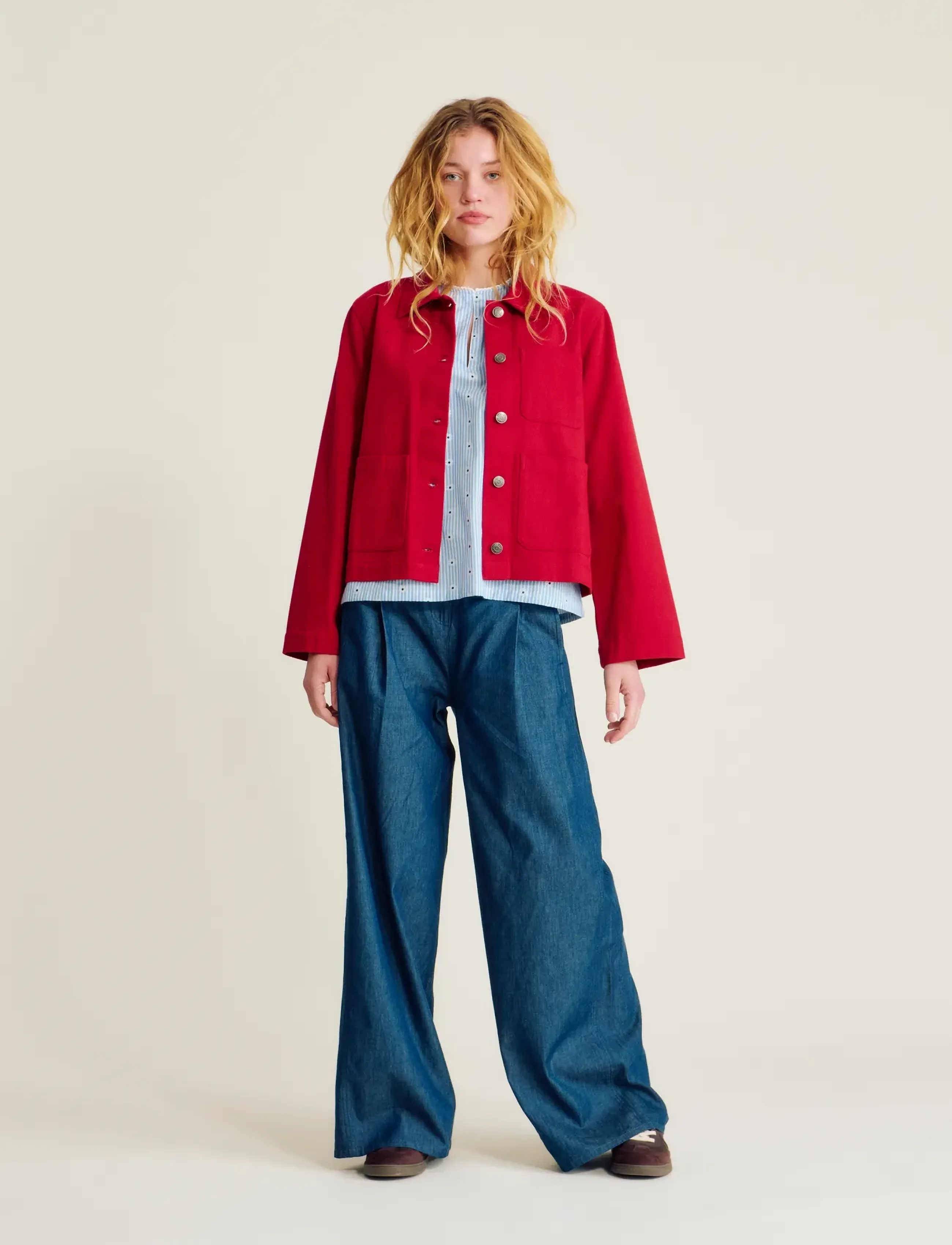 nué notes Duarte Jacket - Jackets & Coats - 362 JESTER RED / red