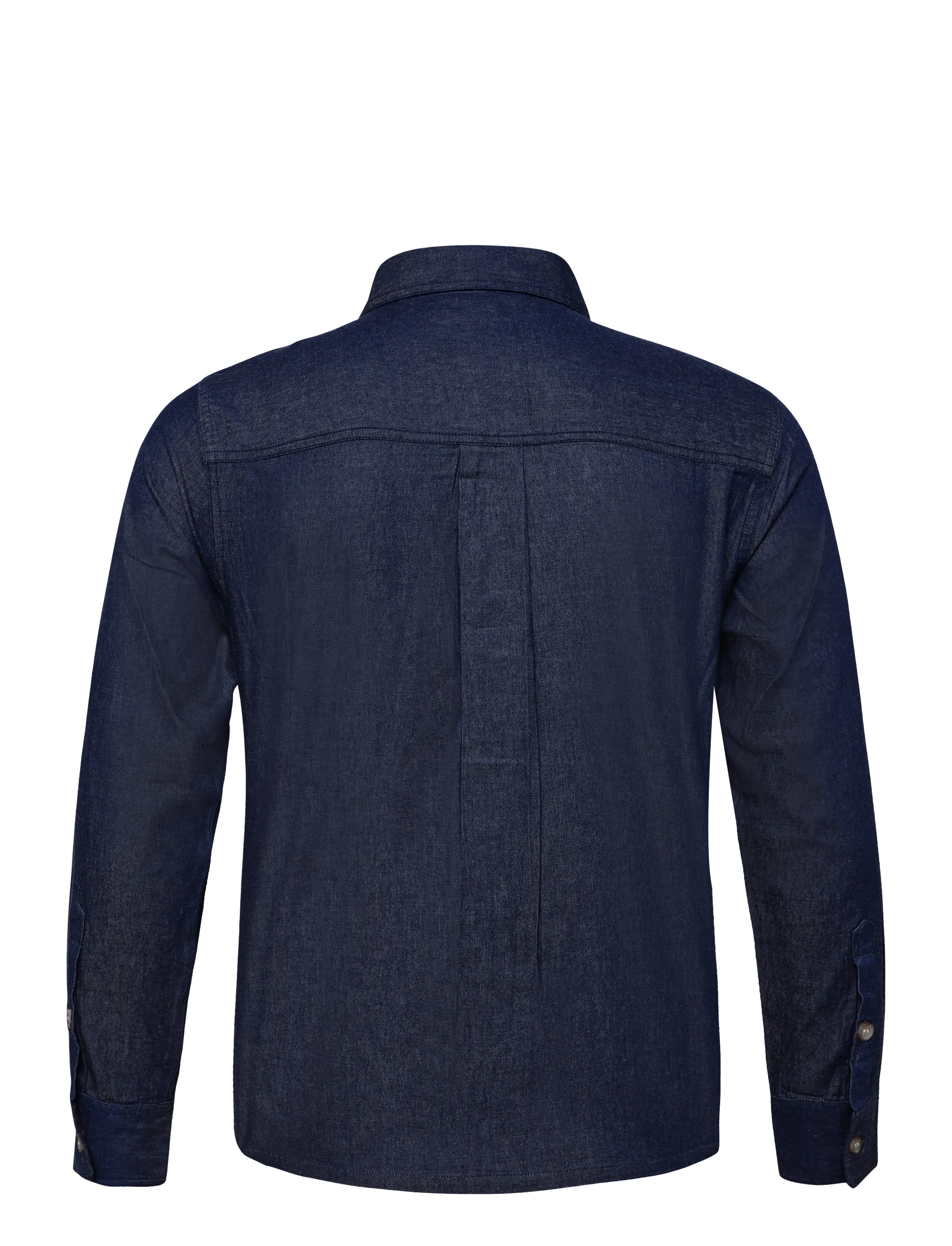 nué notes - Vinstra Shirt - jeanshemden - 563 desaturated denim - 2