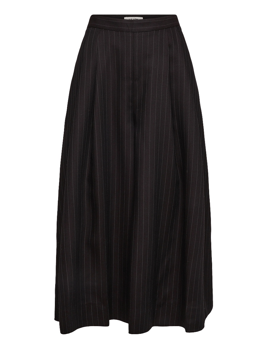 nué notes - Tornio Pants - culottes - 767 dark brown stripe - 0