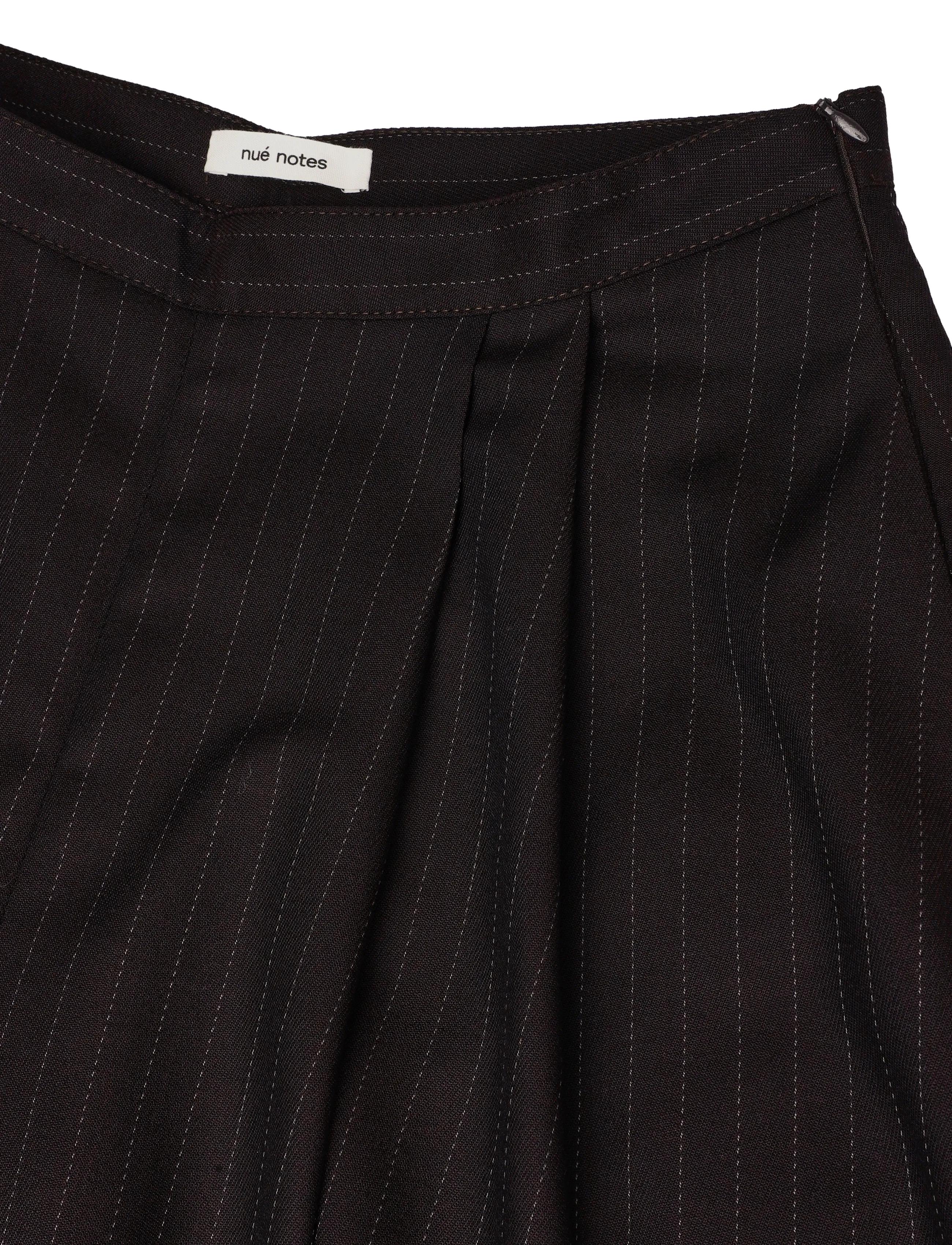 nué notes - Tornio Pants - culottes - 767 dark brown stripe - 2