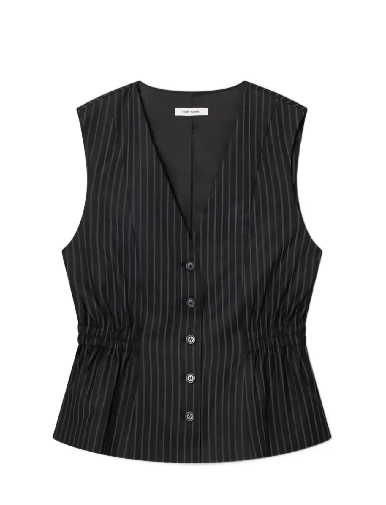 nué notes Gracefield Vest - Kläder - 499 NAVY / navy