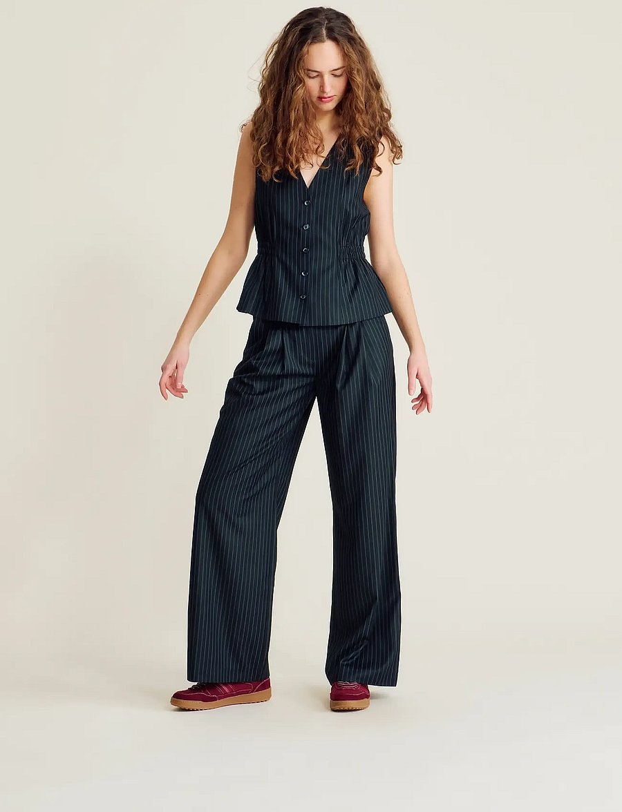 nué notes - Gracefield Vest - 499 navy - 0