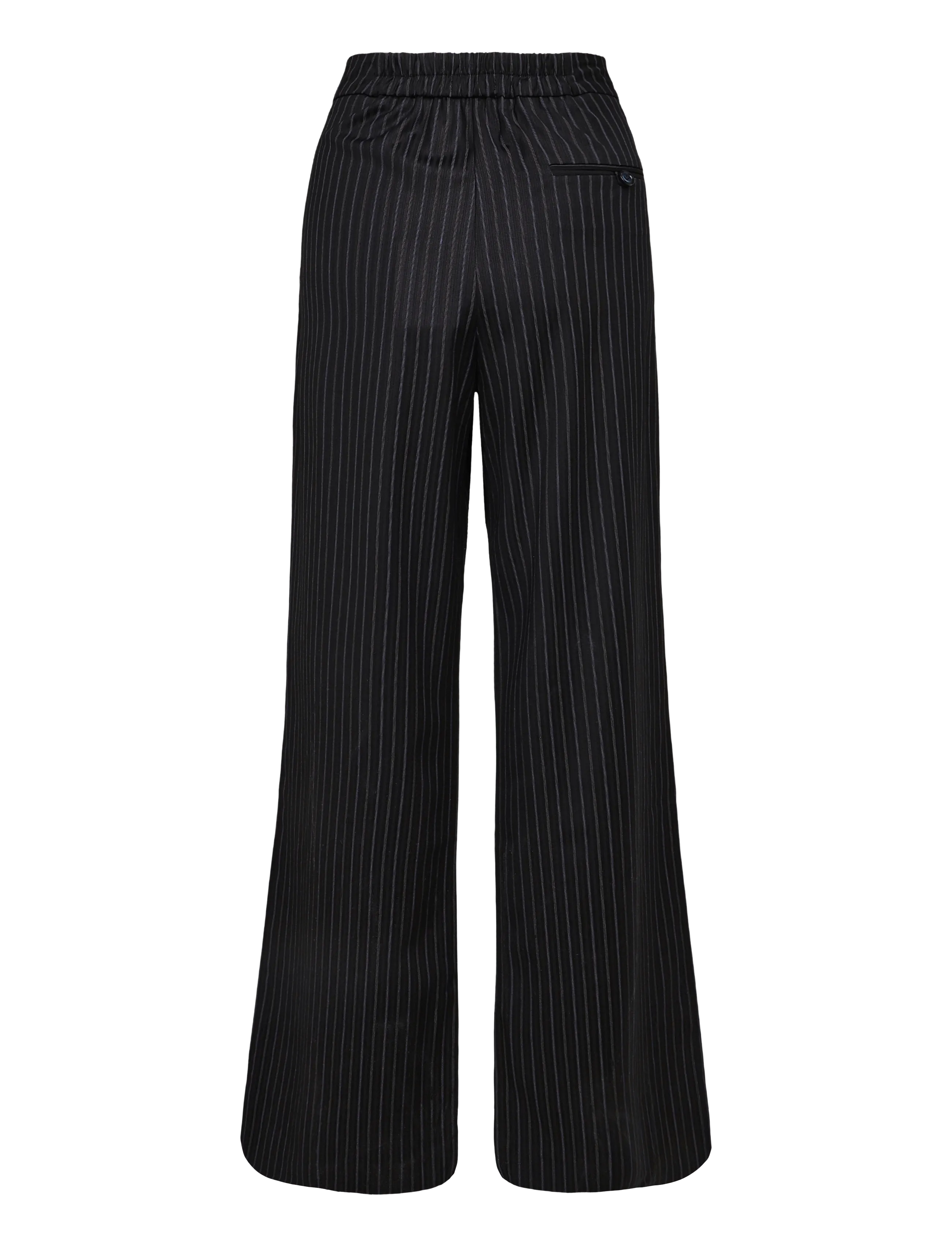 nué notes - Dorval Pants - hosen mit weitem bein - 499 navy - 2