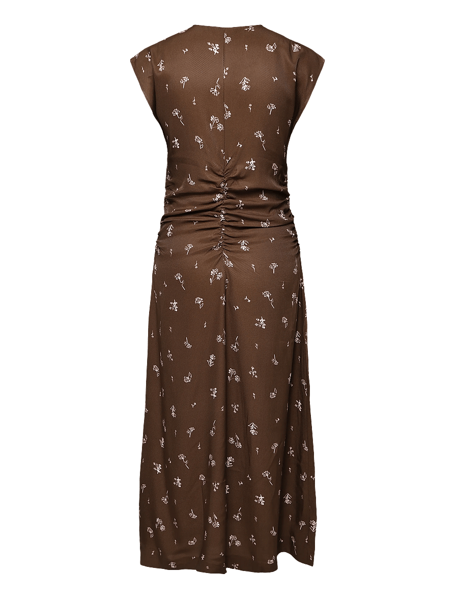 nué notes - Juneau Dress - midiklänningar - 769 potting soil floral - 2