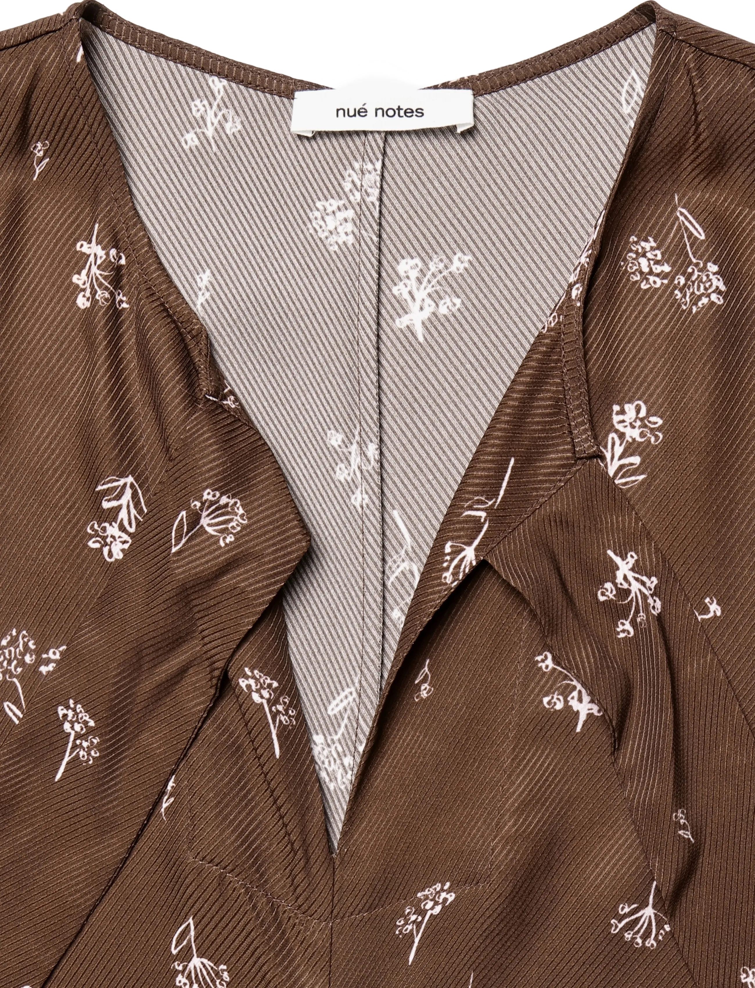 nué notes - Juneau Dress - midiklänningar - 769 potting soil floral - 3