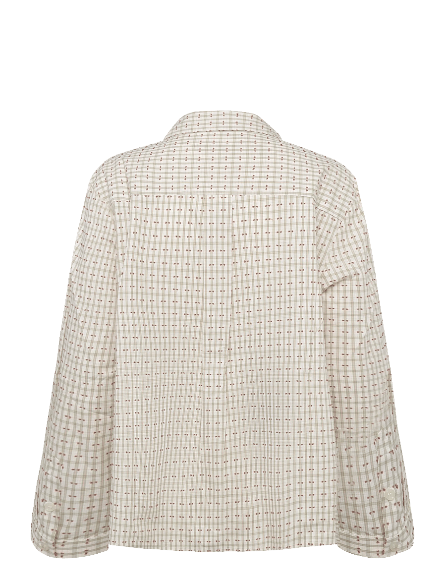 nué notes - Valdez Shirt - chemises à manches longues - 186 bookshop check - 2