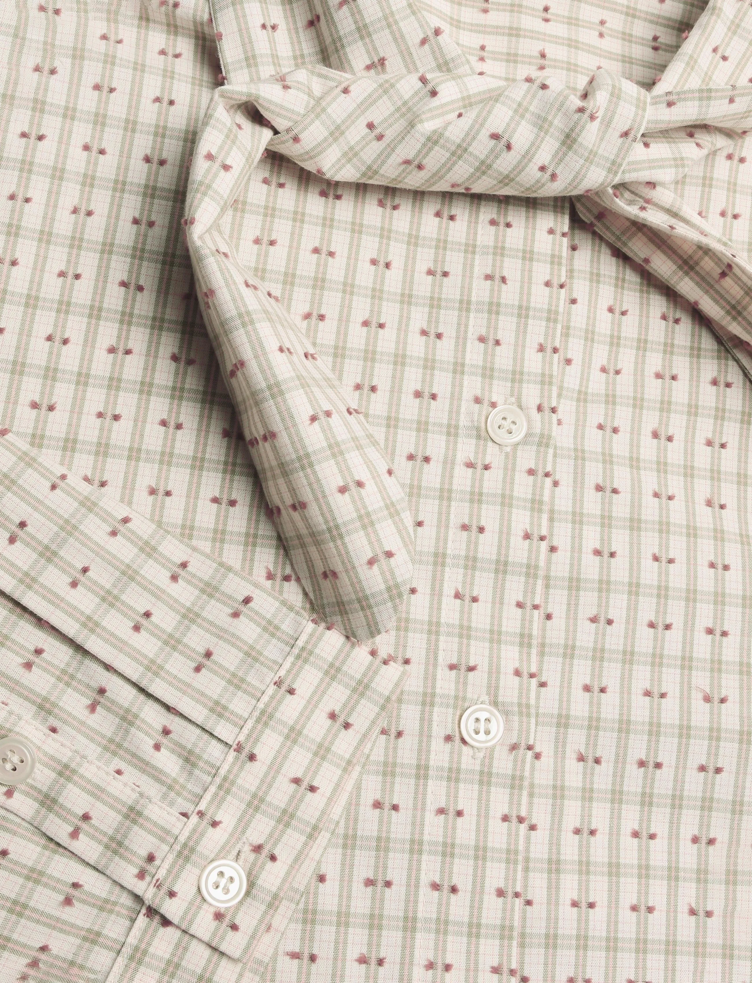 nué notes - Valdez Shirt - chemises à manches longues - 186 bookshop check - 3