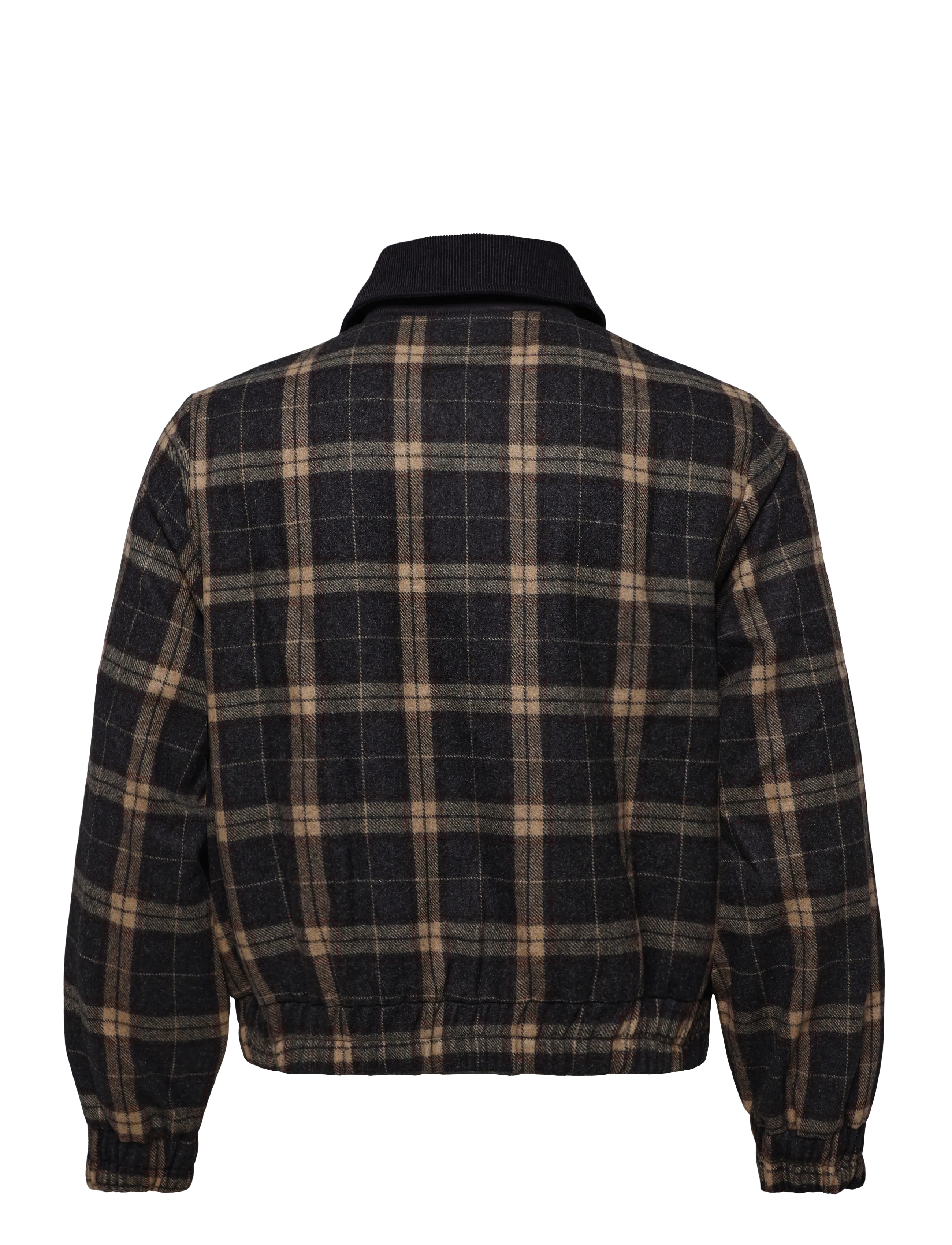 nué notes - Churchill Jacket - bomberjakid - 966 fall multi check - 2