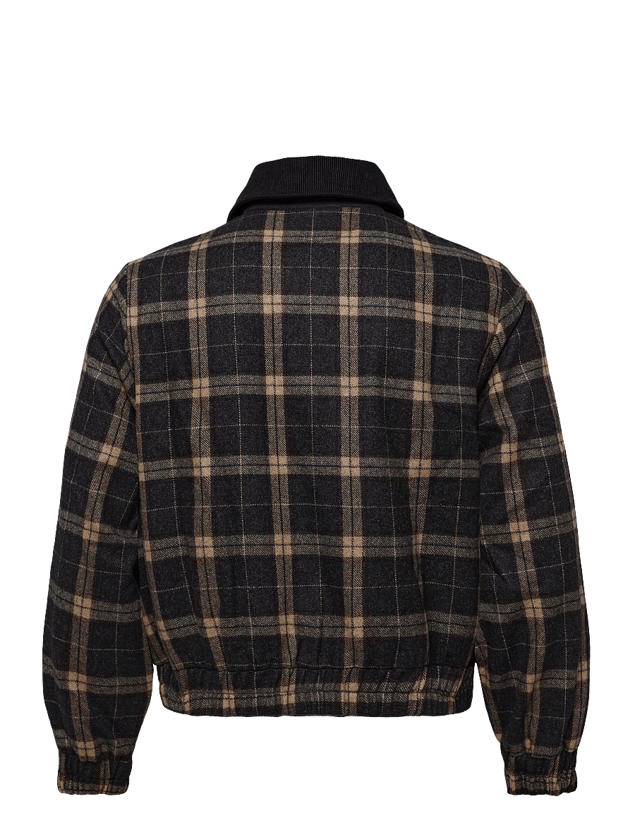 nué notes - Churchill Jacket - bomberjakid - 966 fall multi check - 2