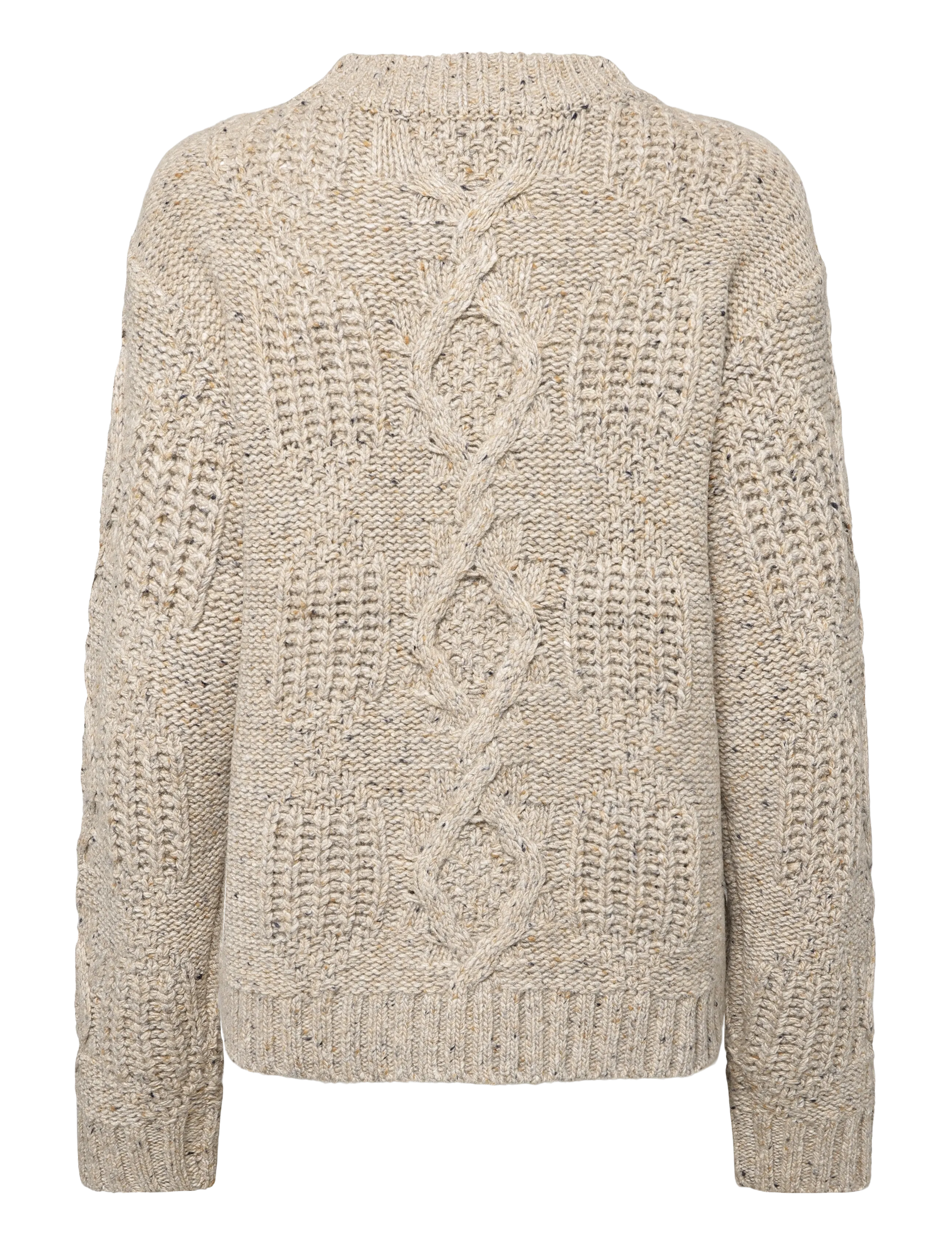 nué notes - Leskino Crewneck - pullover - 022 oatmeal - 2