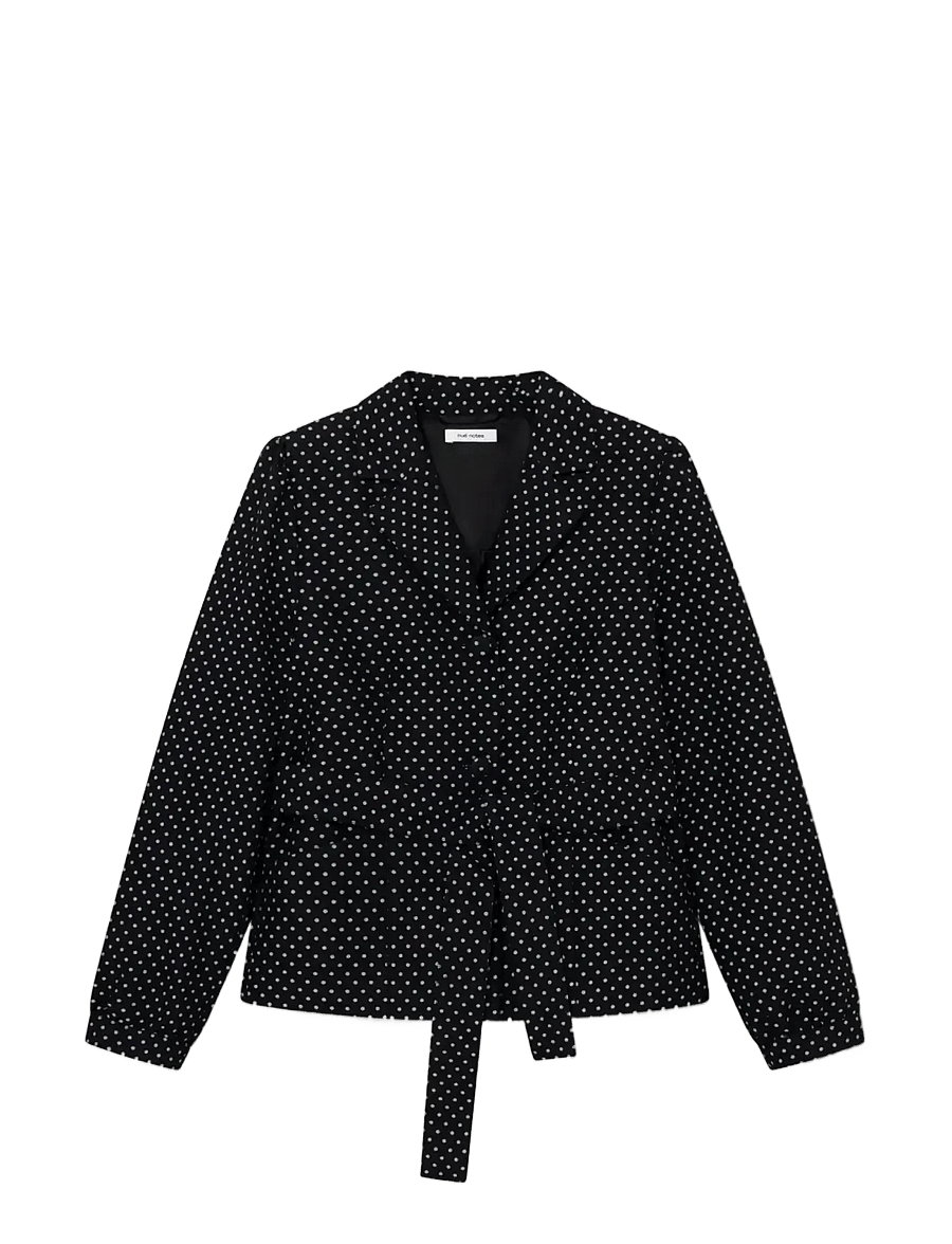 nué notes - Melilla Blazer - 999 black - 1