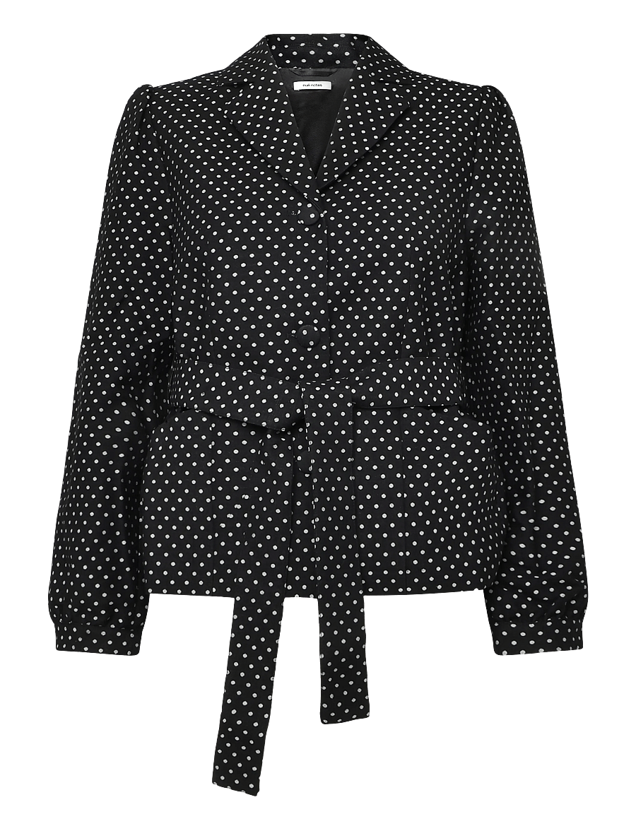 nué notes - Melilla Blazer - blazer mit gürtel - 999 black - 1