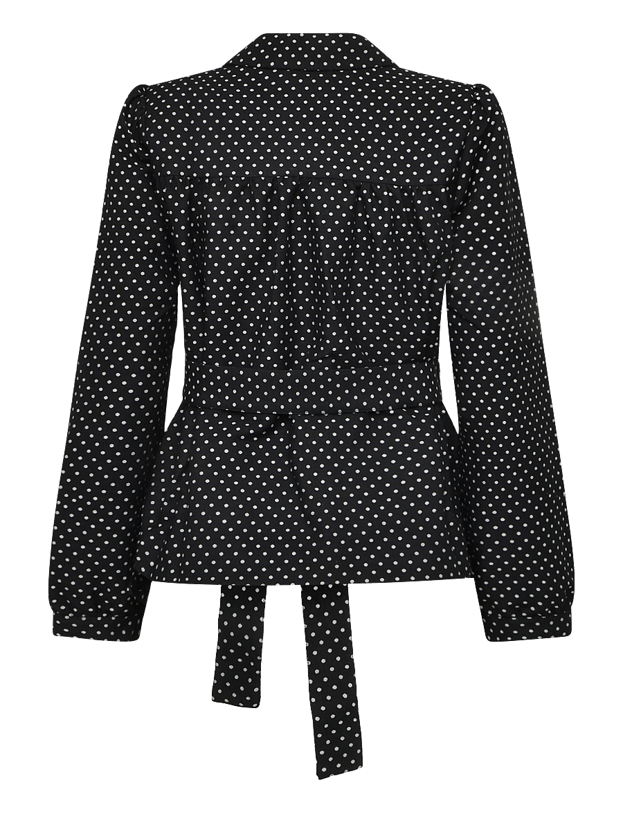 nué notes - Melilla Blazer - blazer mit gürtel - 999 black - 2