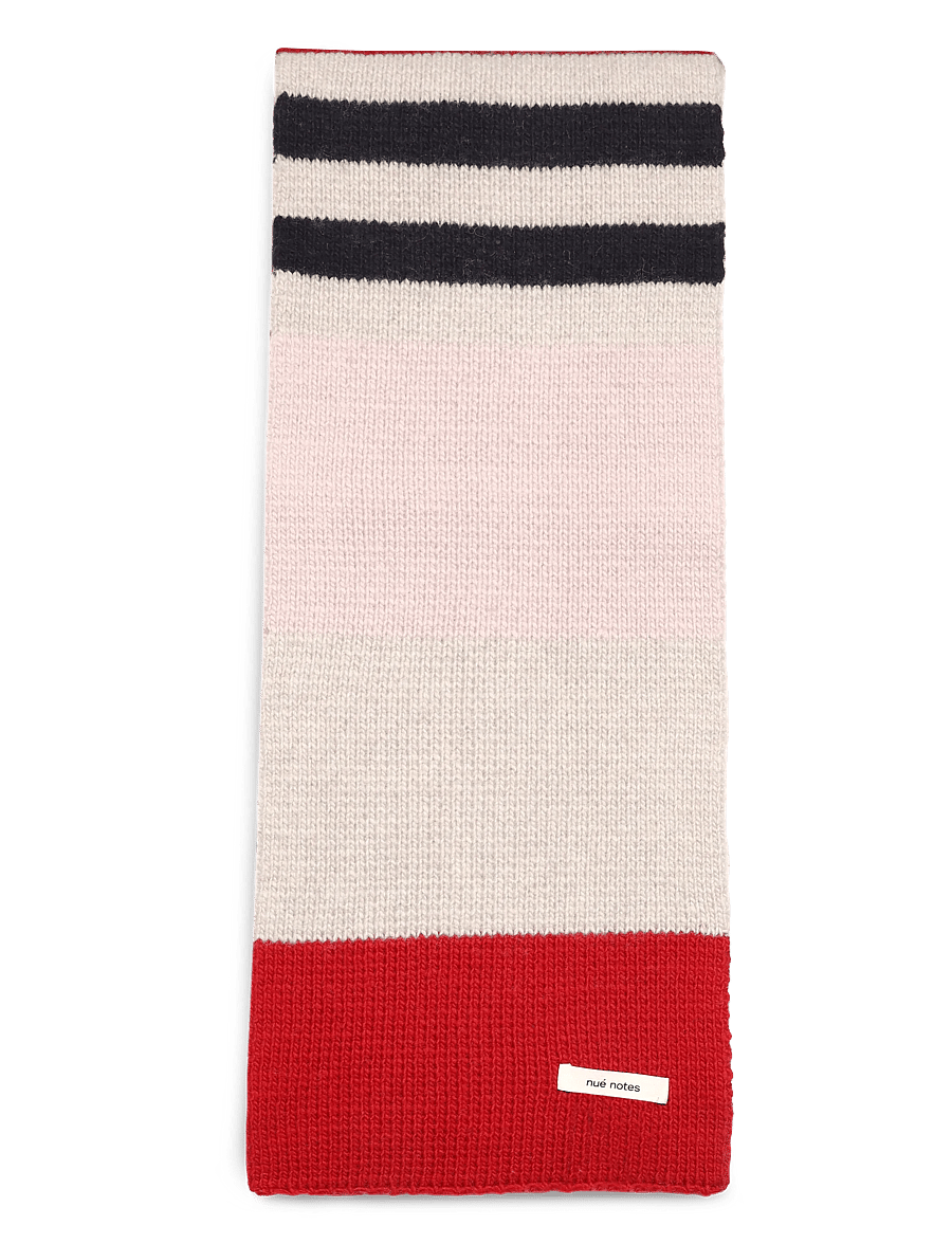 nué notes - Mieres Scarf - halsdukar - 979 red multi colour - 2