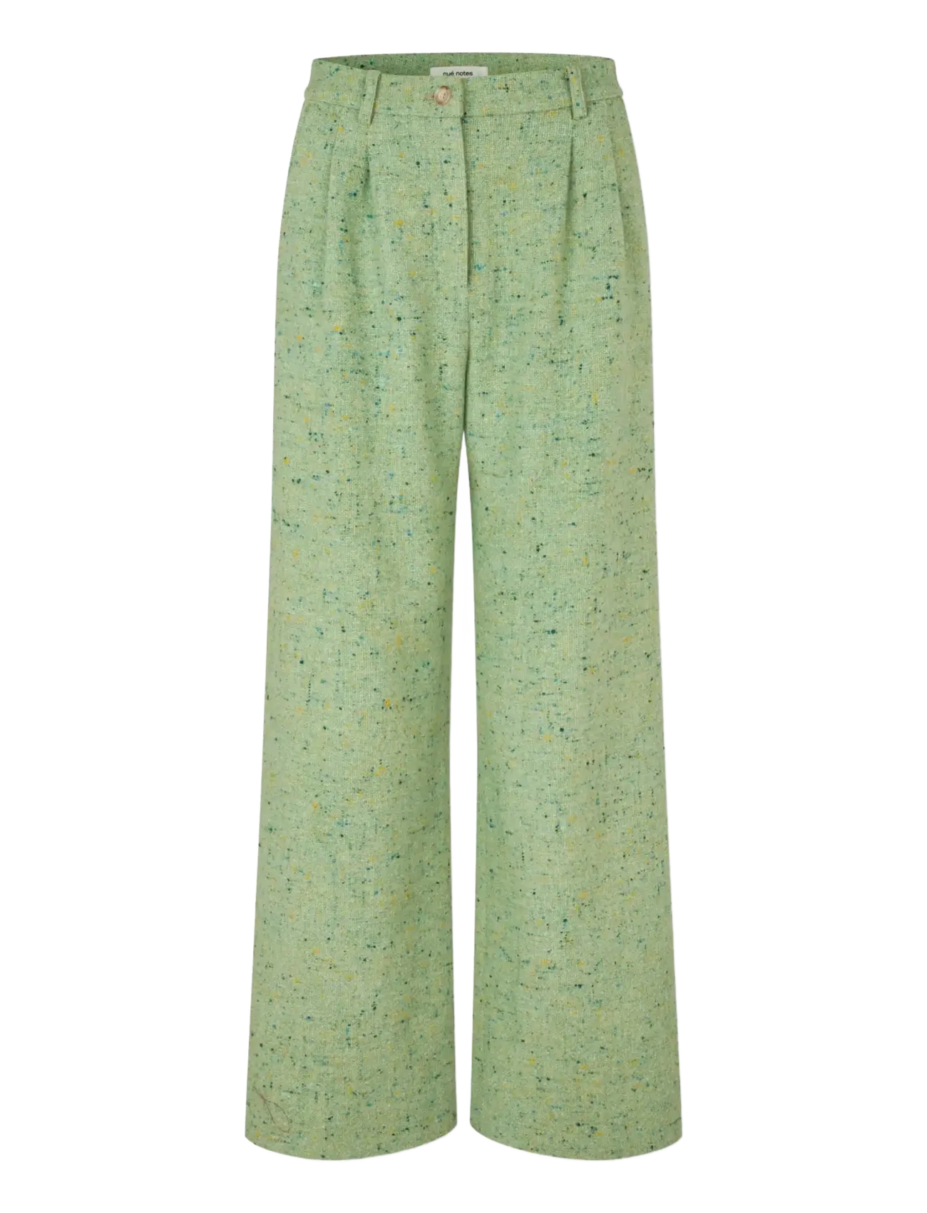 nué notes Russell Pants - Püksid - 629 MINT / green