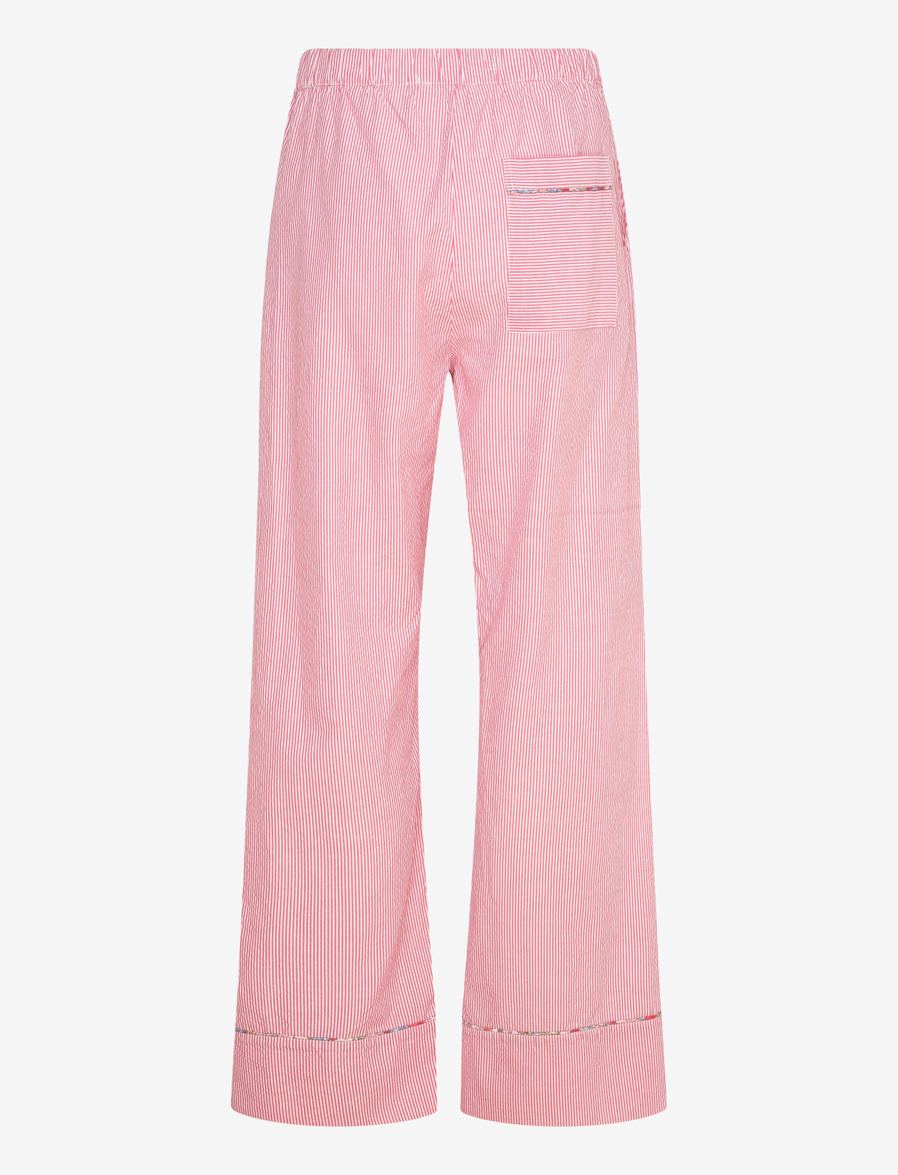 nué notes - Clearlake Pants - pidžaamapüksid - 381 red stripe - 2