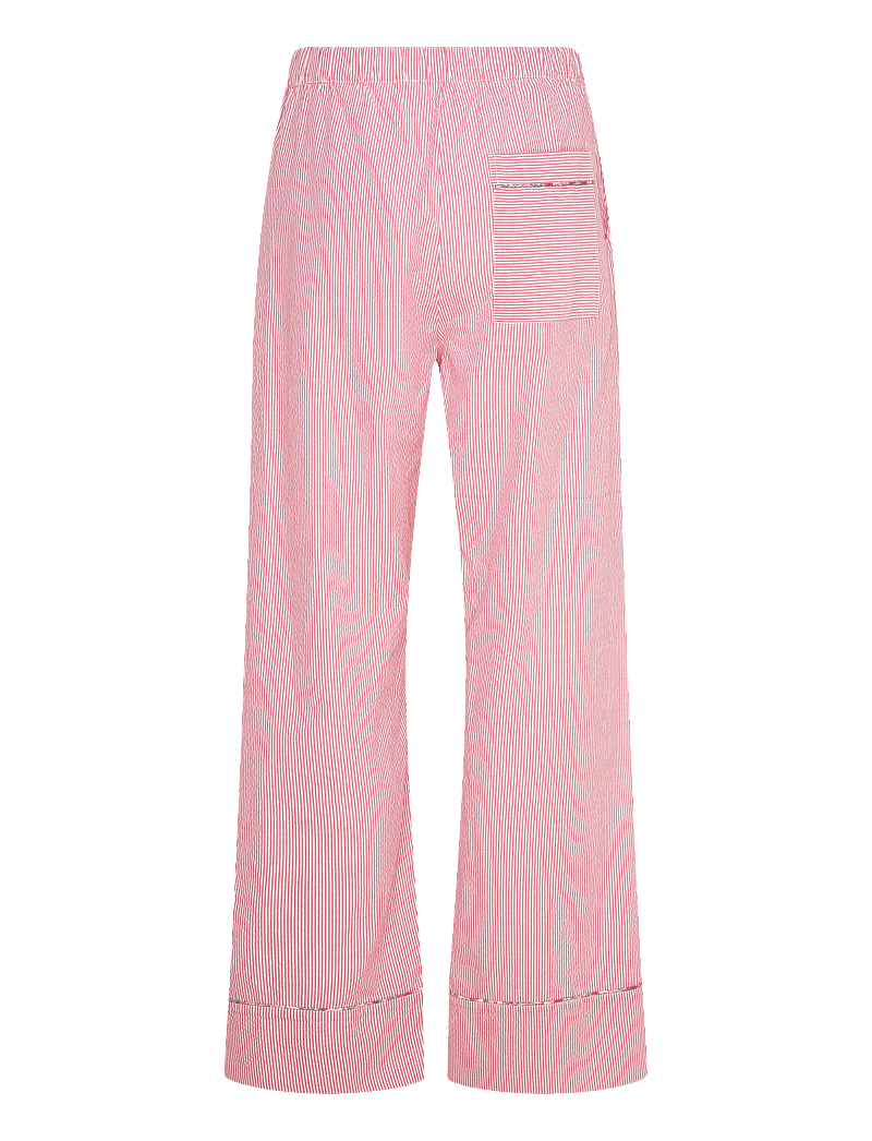 nué notes - Clearlake Pants - pyjamahose - 381 red stripe - 2