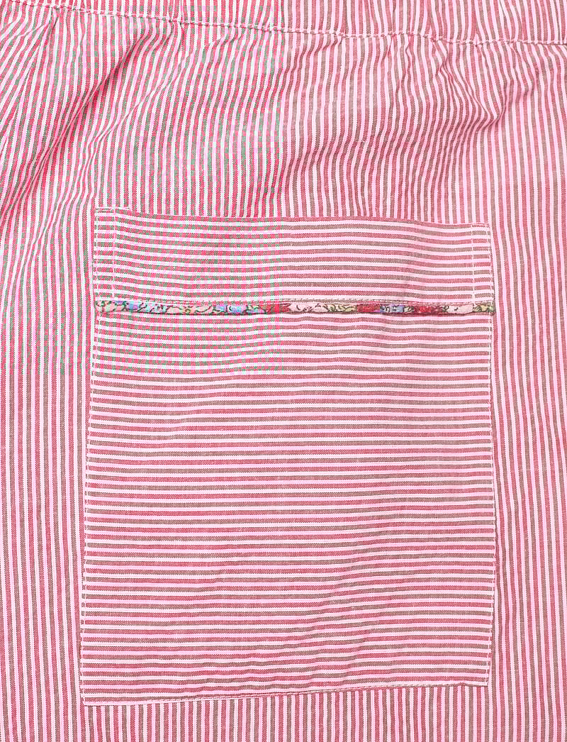 nué notes - Clearlake Pants - pyjamahose - 381 red stripe - 4