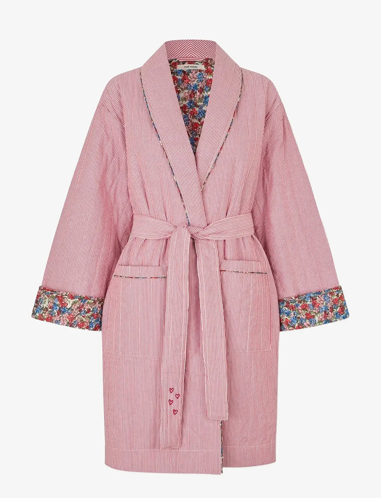 nué notes - Brea Jacket - hommikumantlid - 381 red stripe - 1