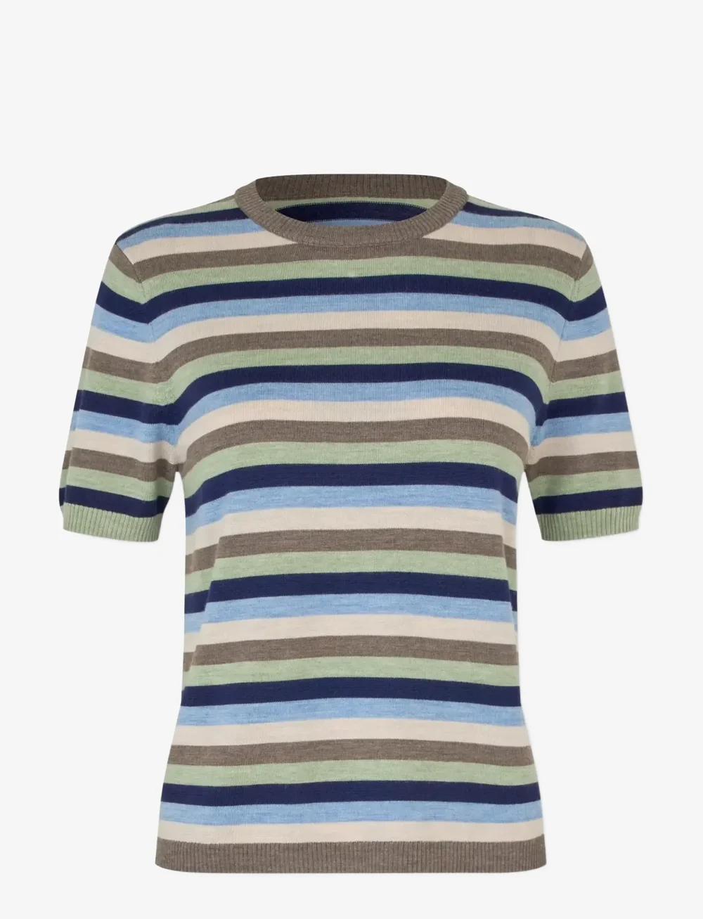 nué notes - Mirabel Crewneck - striktrøjer - 965 multi stripe - 0