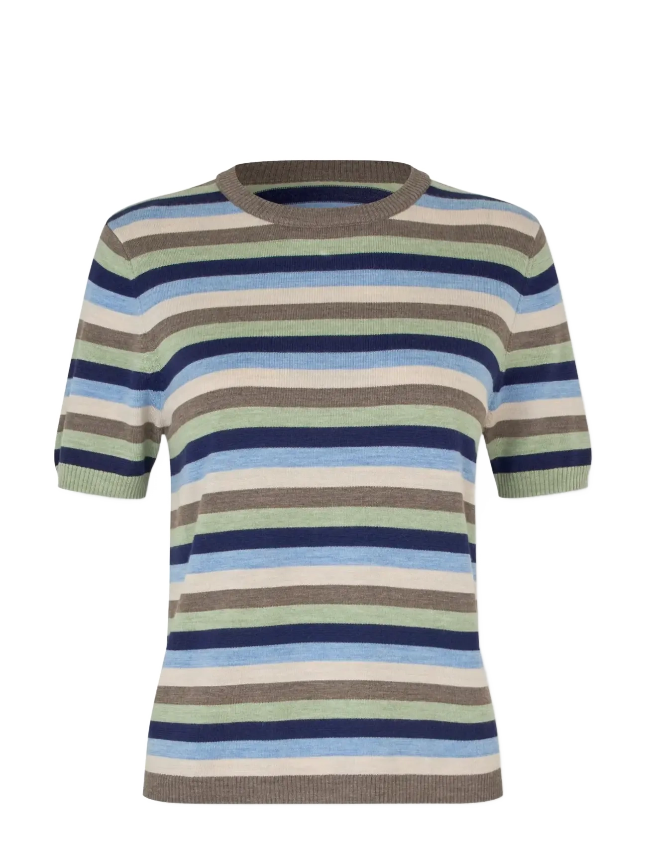nué notes Mirabel Crewneck - Pullover - 965  MULTI STRIPE / multi