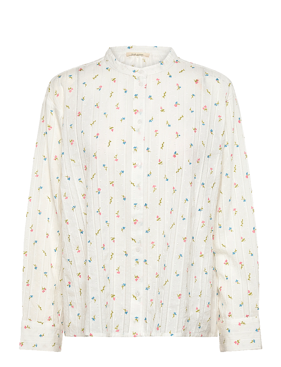nué notes - Florian Shirt - pikkade varrukatega särgid - 924 blooming tapestry - 1