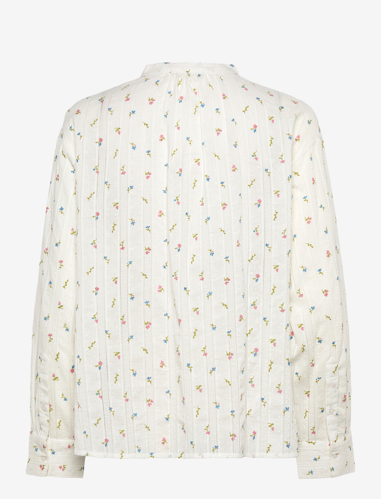 nué notes - Florian Shirt - langærmede skjorter - 924 blooming tapestry - 1
