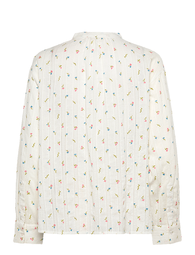 nué notes - Florian Shirt - langærmede skjorter - 924 blooming tapestry - 1