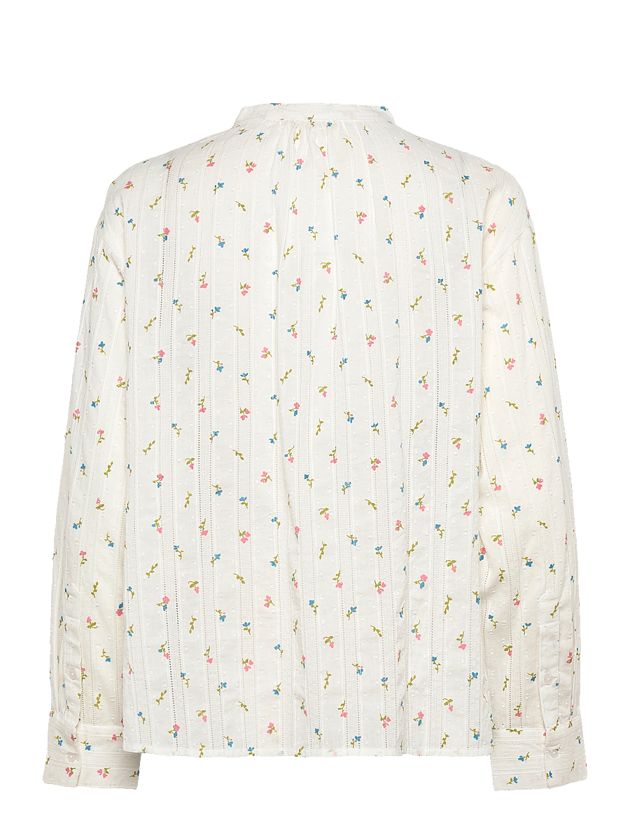 nué notes - Florian Shirt - pikkade varrukatega särgid - 924 blooming tapestry - 2