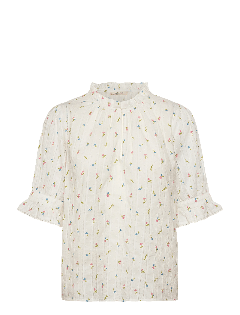 nué notes - Lucena Blouse - kortærmede bluser - 924 blooming tapestry - 0