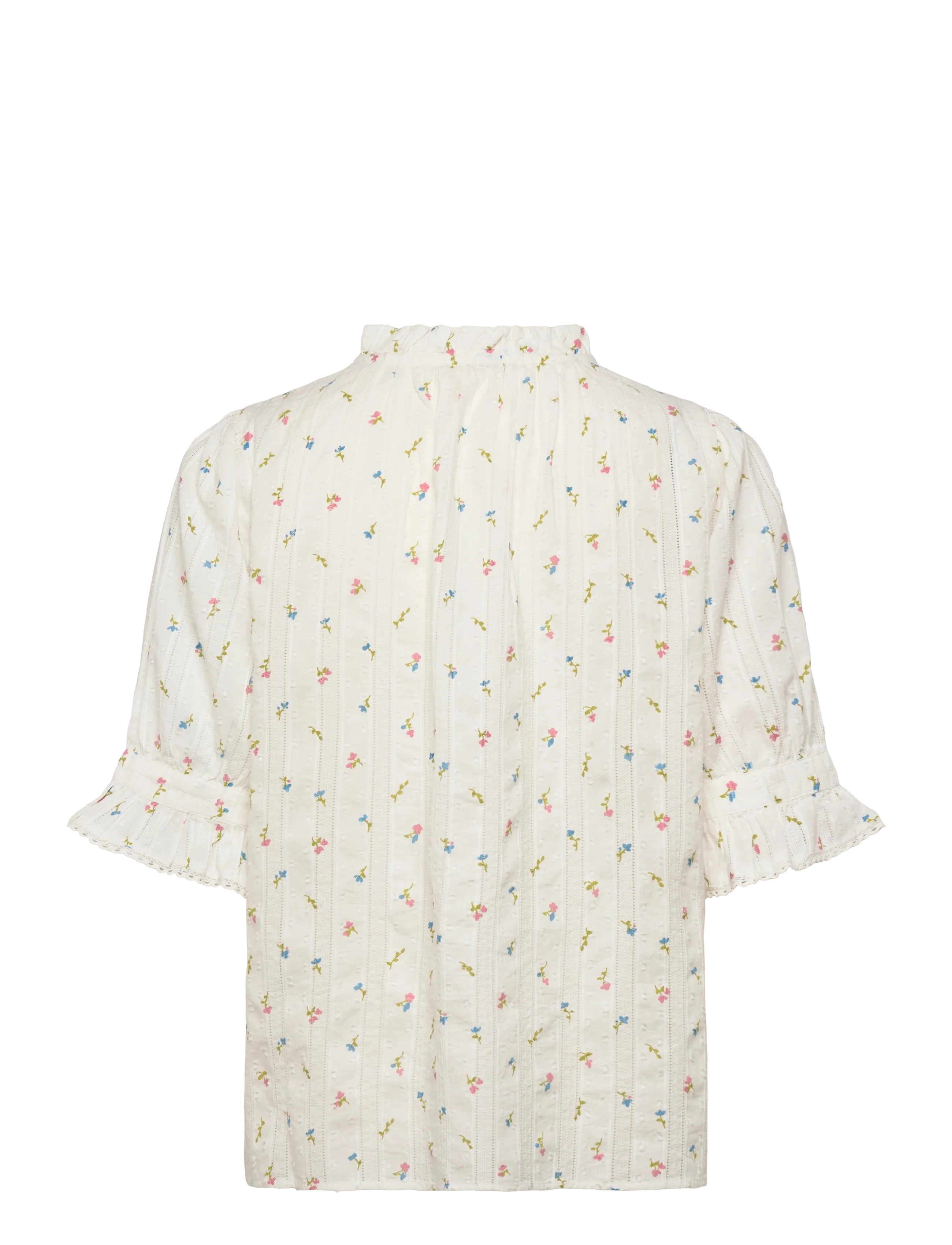 nué notes - Lucena Blouse - kortärmade blusar - 924 blooming tapestry - 1