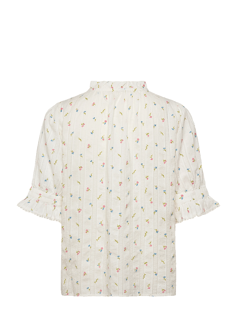 nué notes - Lucena Blouse - kortärmade blusar - 924 blooming tapestry - 1