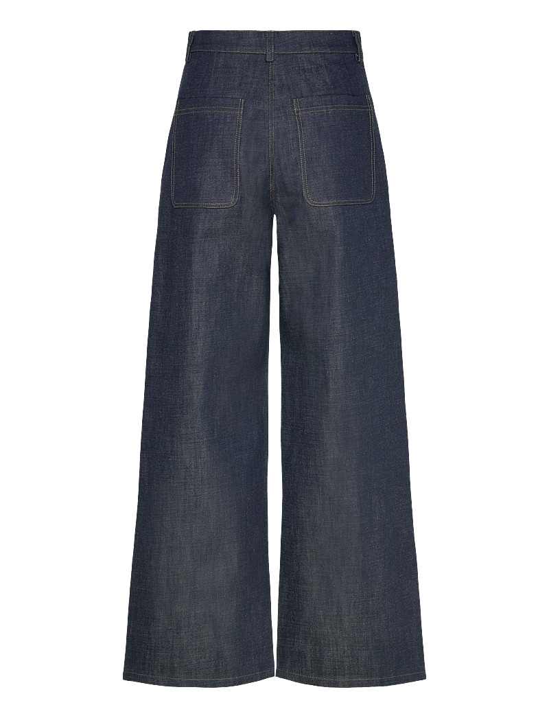 nué notes - Ubeda Pants - brede jeans - 447 dark denim - 1