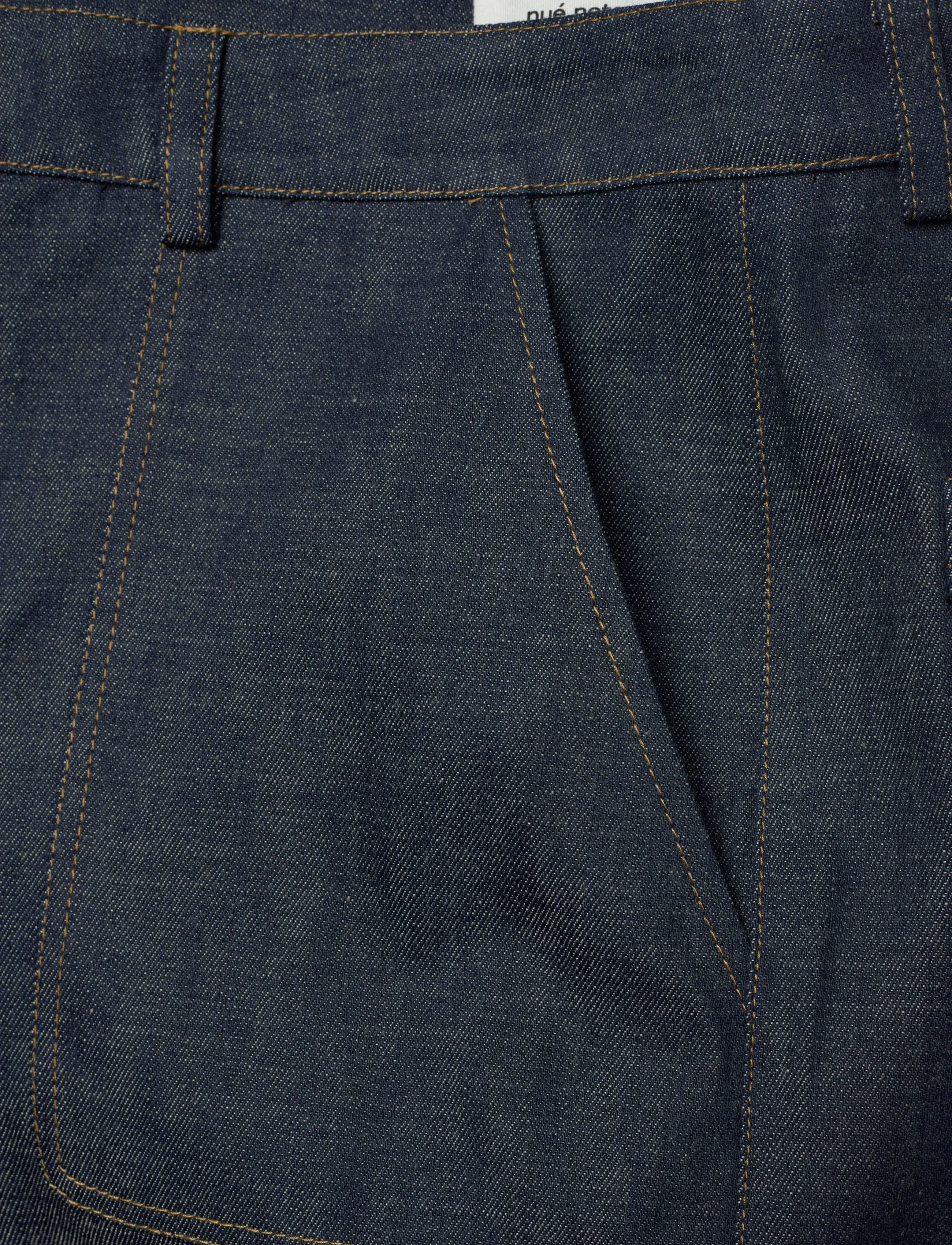 nué notes - Ubeda Pants - wide leg jeans - 447 dark denim - 2