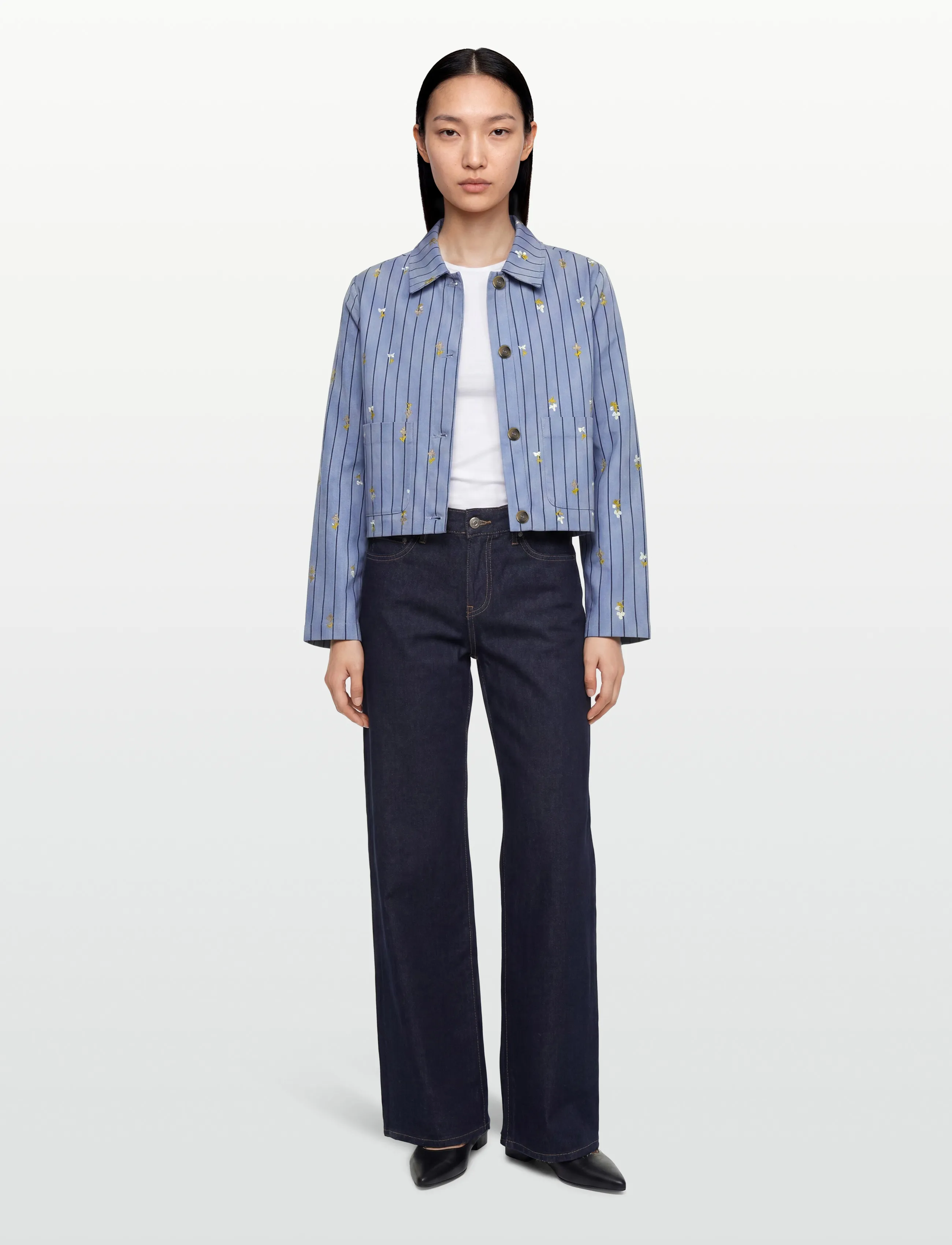 nué notes Carmona Jacket, 36, Jackets, Blau - Light-summer Frauen